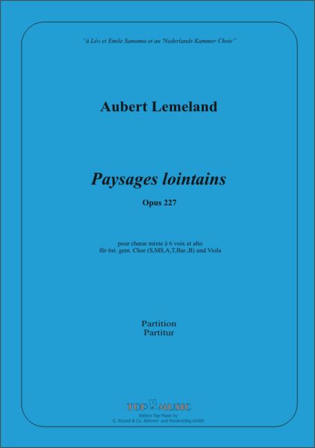 Paysages lointains op 227